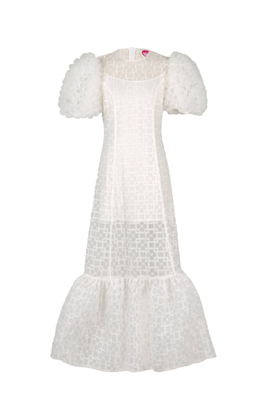 Arlis Dress - White
