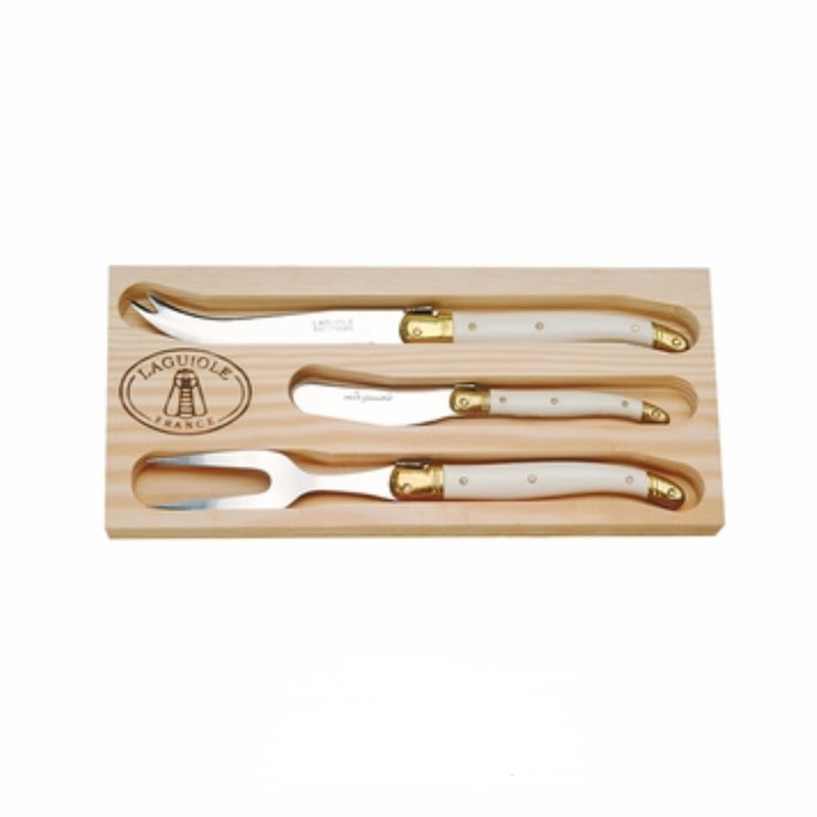 Laguiole Flatware and Knife Sets in Ivory