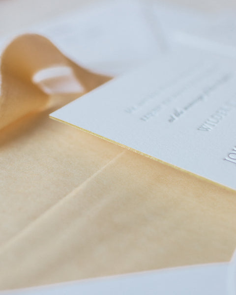 Wilder and John Lawrence - Rosemary Beach Wedding Invitations