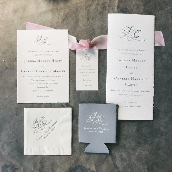 Henry Wedding Invitation - Deposit Listing