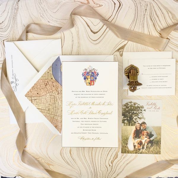 de Soler Wedding Invitation - Deposit Listing