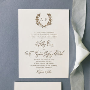Ashley Wedding Invitation - Deposit Listing