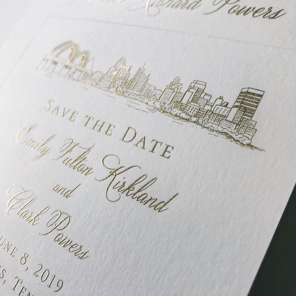 Kirkland Wedding Invitation - Deposit Listing