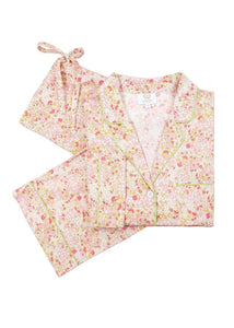 Pink Liberty Floral Classic Cotton Pajamas