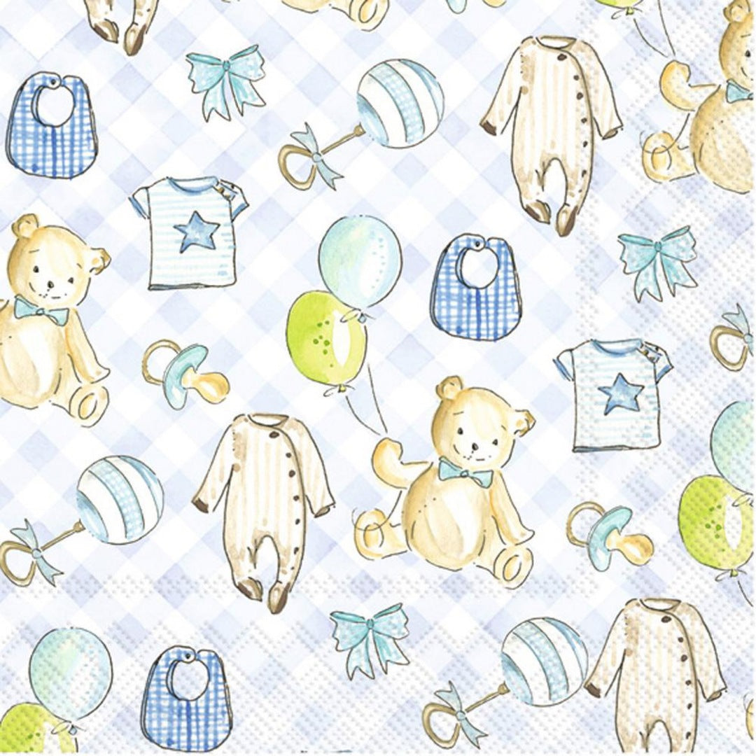 Baby Boy Paper Tableware