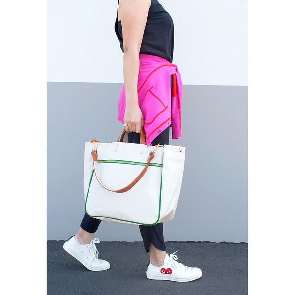 Codie Coated Canvas Tote