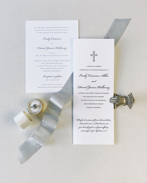 Ables Wedding Invitation - Deposit Listing