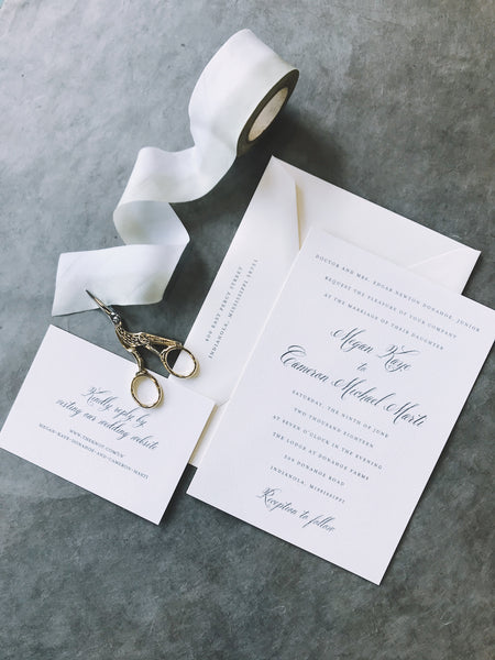 calligraphy-classy-simple-wedding-invitation