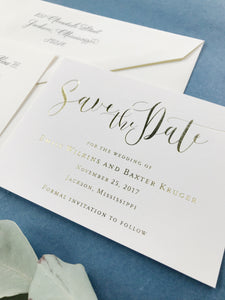 Emily Save the Date - Deposit Listing