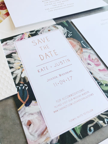 Kate Save the Date - Deposit Listing