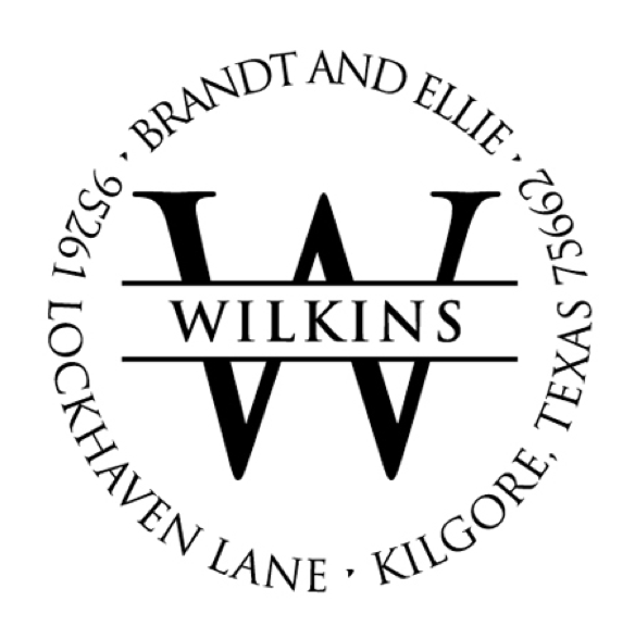 Return Address Stamps