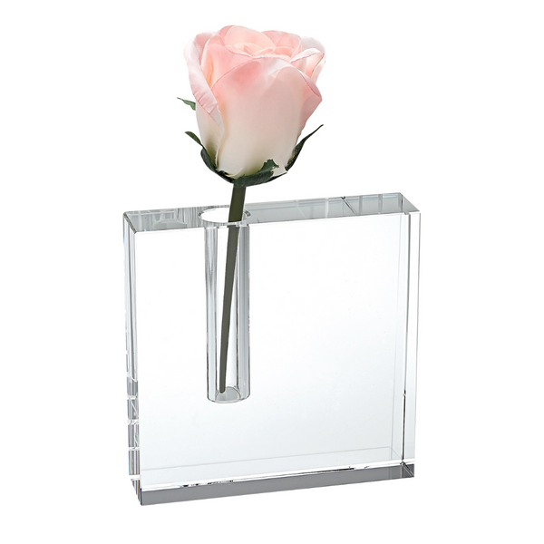 Block Crystal Vases and Accessories