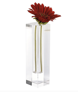 Block Crystal Vases and Accessories