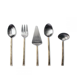 Montes Doggett Forward Gold Stainless Service Set