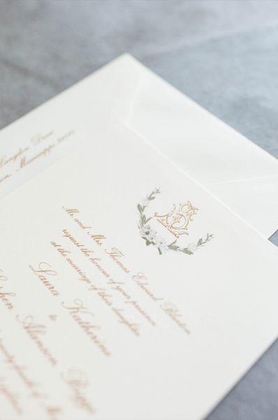 monogram-calligraphy-wedding-invitation-gold