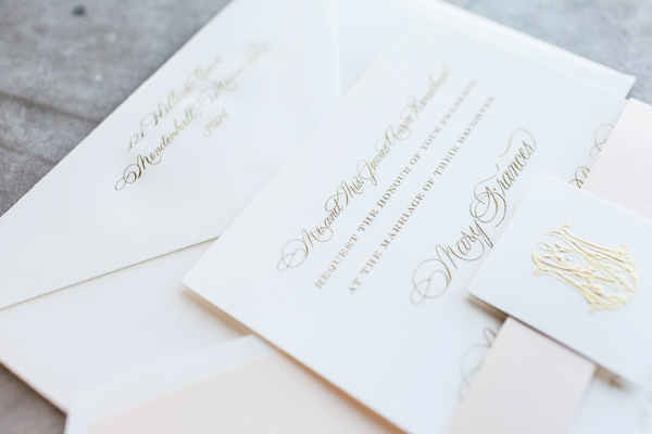 blush-belly-band-gold-foil-monogram-seal-wedding-invitation