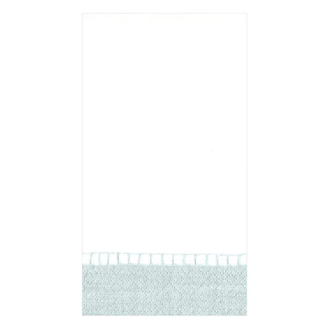 Linen Border Silver Paper Tableware