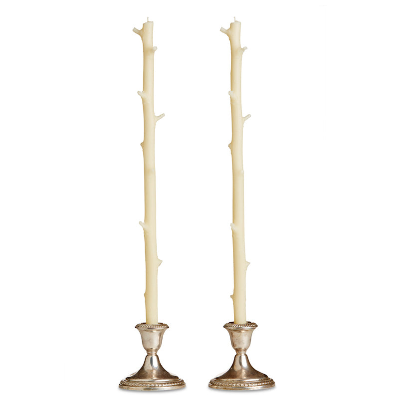 Hickory Stick Candles - Pair