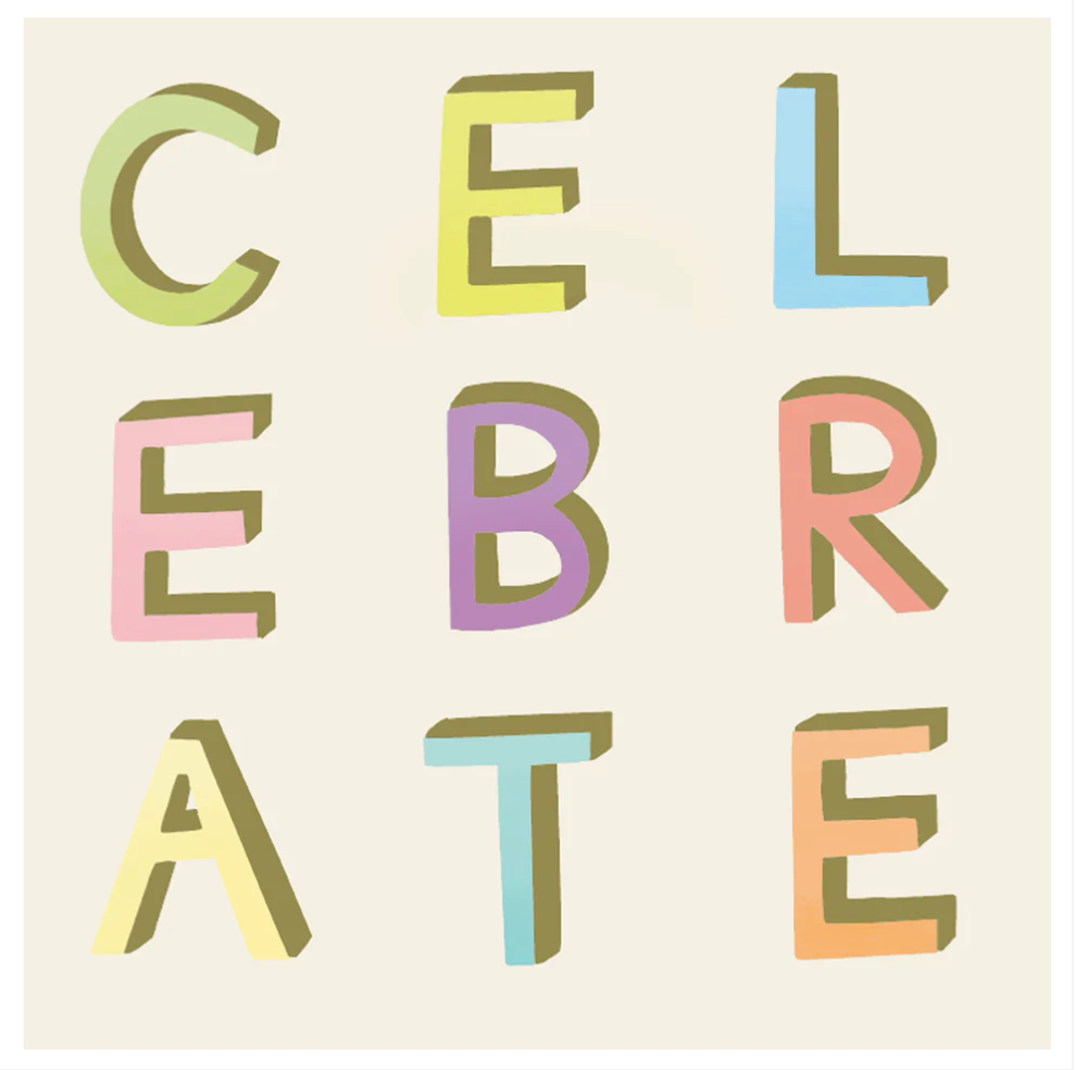 Celebrate Paper Tableware – Fresh Ink