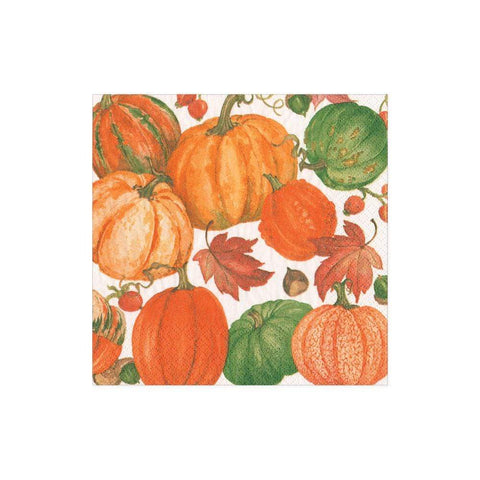 Pumpkin Field White Paper Tableware