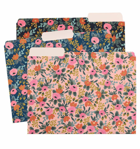 Rosa Assorted File Folders