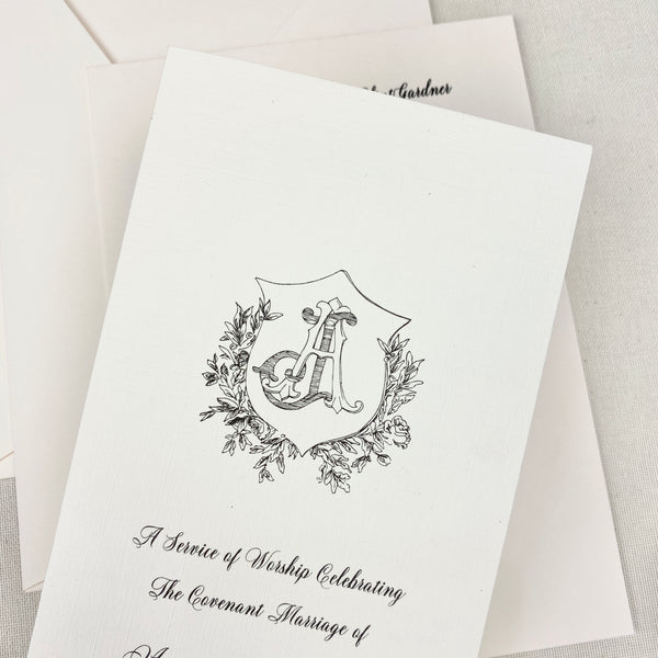 Gardner Wedding Invitation - Deposit Listing