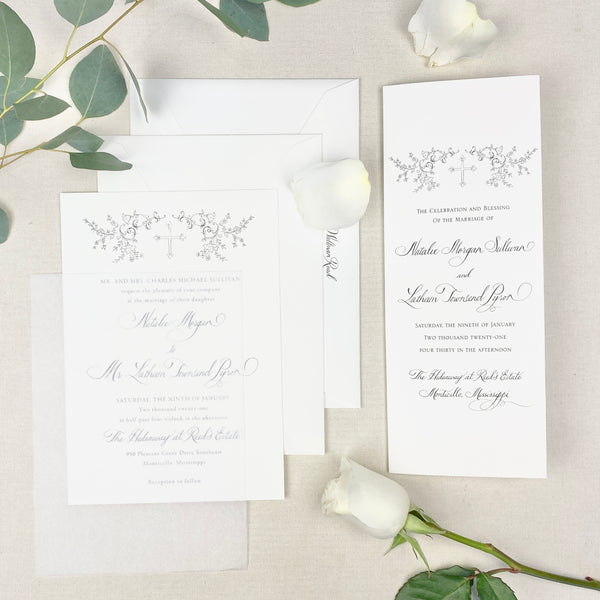 Natalie Sullivan Wedding Invitation - Deposit Listing