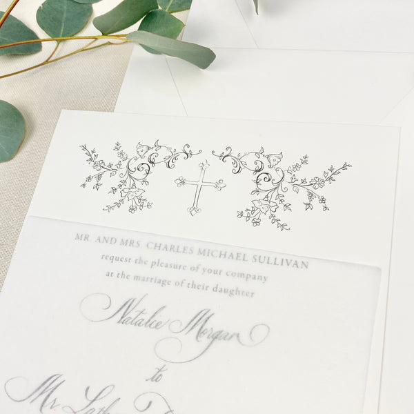 Natalie Sullivan Wedding Invitation - Deposit Listing